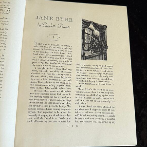 Jane Eyre & Wuthering Heights Box Set by Charlotte & Emily Brontë | 1943 - Picture 4 of 11